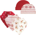 Hudson Baby Unisex Baby Cotton Bib and Headband Set by HudsonBaby