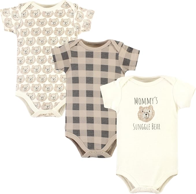 Hudson Baby Unisex Baby Cotton Bodysuits by HudsonBaby