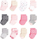 Hudson Baby Basics Unisex Baby Cozy Terry Baby Sock 12-Pack by HudsonBaby