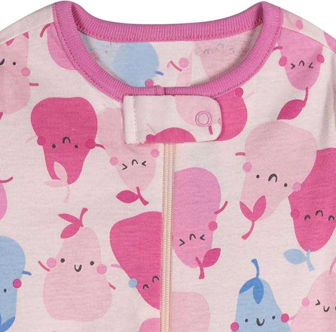 Onesies Brand Baby Girls 4-Pack Sleep 'N Play Footies Multi Pack - Image 5