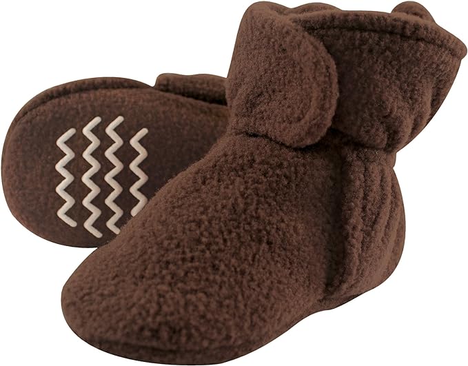 Hudson Baby Unisex-Baby Cozy Fleece BootiesSlipper Sock by HudsonBaby