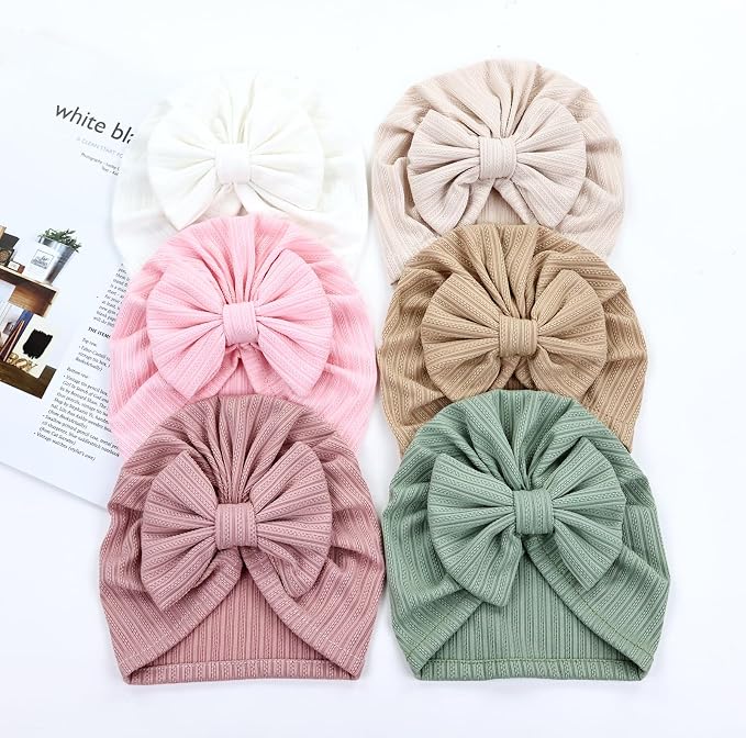 Cinaci 6 Pack Soft Turban Hats - Image 9