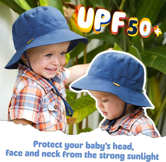 FURTALK Baby Sun Hat Toddler Boys Girls Bucket Hat - Image 6