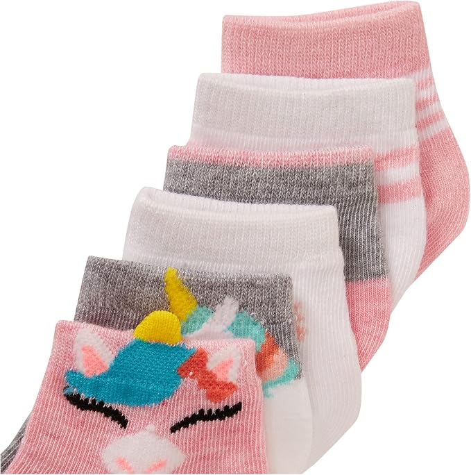 Cherokee Baby Girls' 12 Pack Shorty Ankle Socks - Image 3