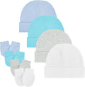 Zando Anti-Scratch Baby Hats Mittens Warm Newborn Infant Boys Girls 0-6M | by ZANDO