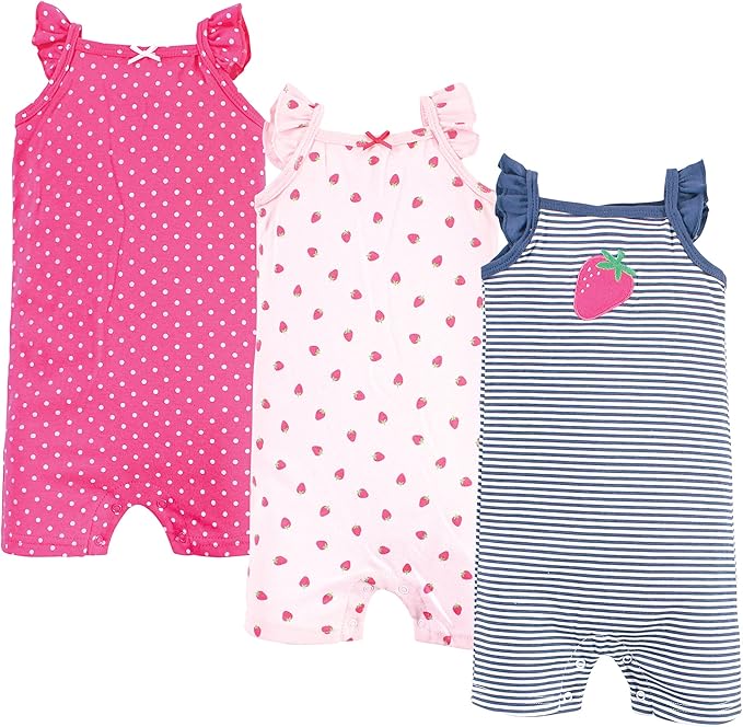 Hudson Baby Unisex Cotton Rompers - Image 2