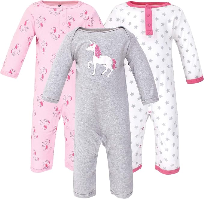Hudson Baby unisex-child Cotton Coveralls by HudsonBaby