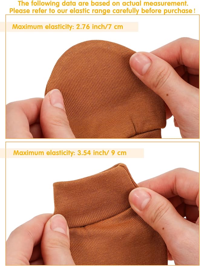 Geyoga 12 Pcs Baby Hat | Newborn Hats Mittens - Image 7