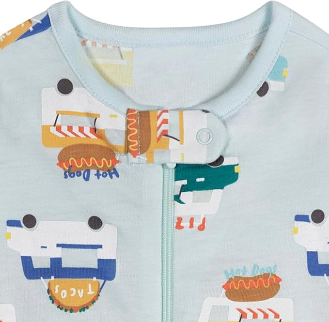 Onesies Brand Baby Boys' 4-pack Sleep 'N Play Footies - Image 5