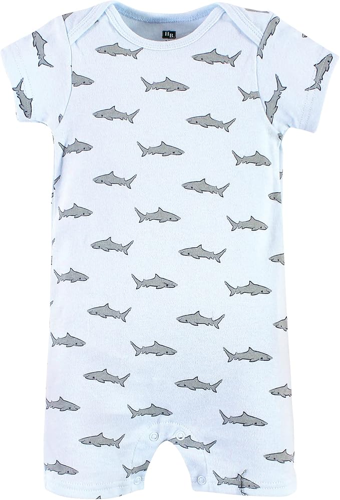 Hudson Baby Unisex Cotton Rompers - Image 3