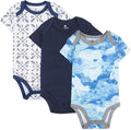 HonestBaby unisex-baby 3-pack Short Sleeve Bodysuits One-piece 100% Organic by HonestBaby