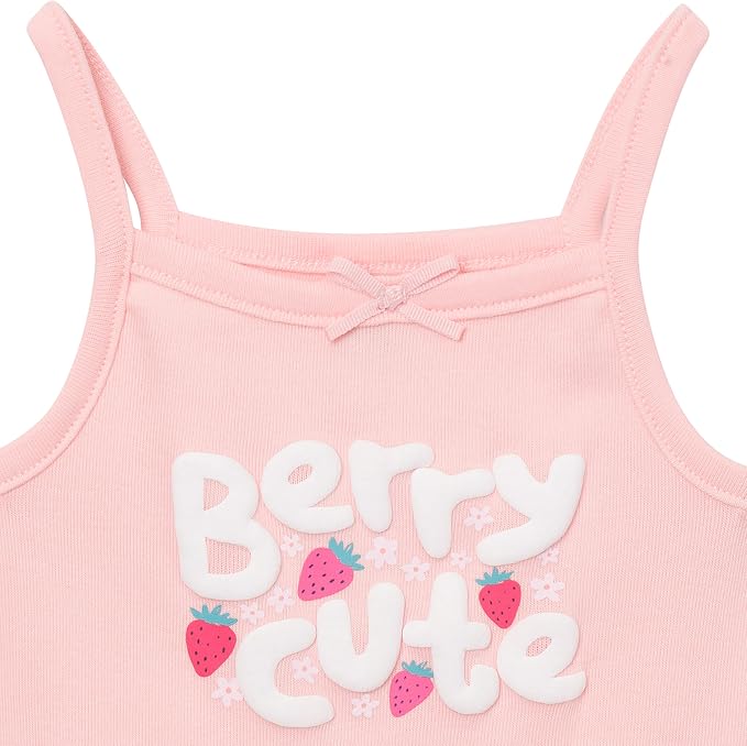 Gerber Baby Girls Multi-Pack Sleeveless Onesies Bodysuit - Image 7