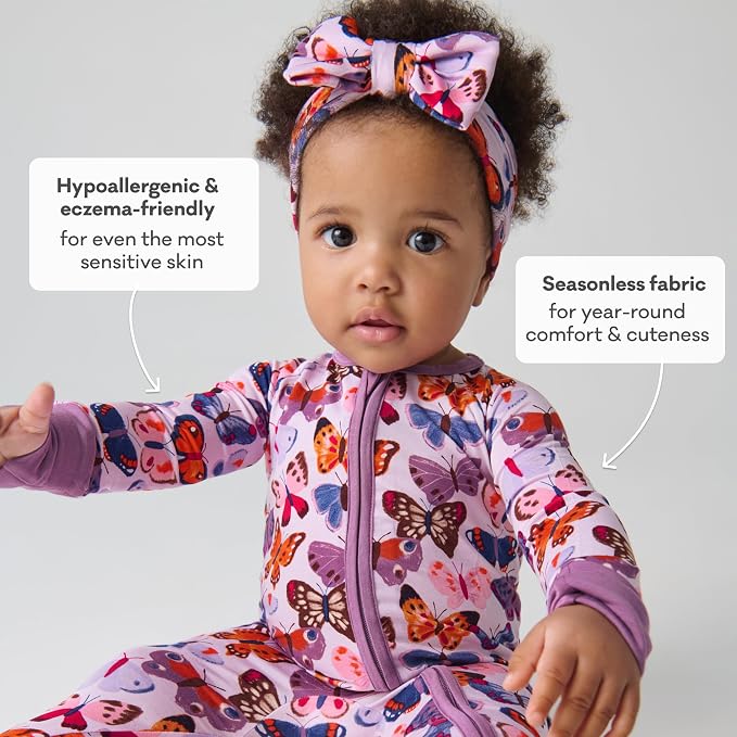 Little Sleepies Pajamas for Baby Boys & Girls, Viscose from Bamboo Baby Pajamas - Image 6