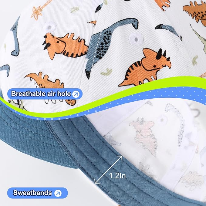 Toddler Baby Baseball Snapback hat Infant Baseball Cap Polyester | 0-24m - Image 5