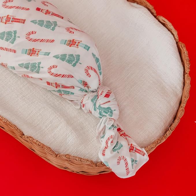 Copper Pearl Swaddle Blankets for Newborns | Soft Stretchy Receiving Blankets - Image 4