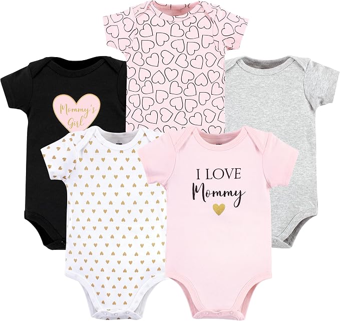 Hudson Baby Unisex Baby Cotton Bodysuits by HudsonBaby