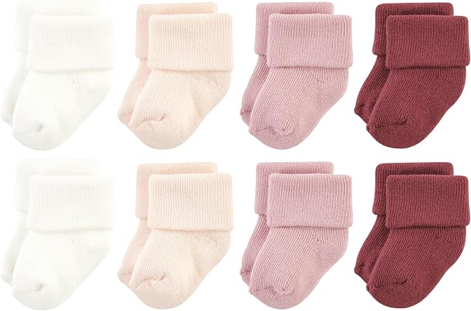 Hudson Baby Baby 8-pack Cotton Rich Newborn and Terry Socks by HudsonBaby