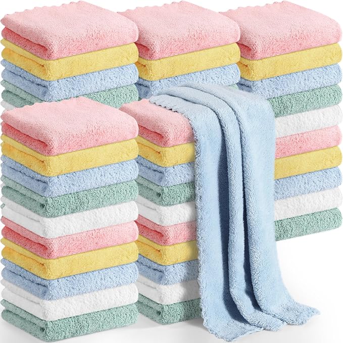 Newwiee 50 Pack Baby Burp Cloths 20"x10" by Newwiee