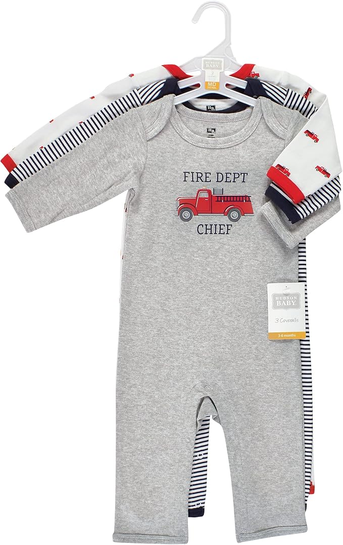 Hudson Baby unisex-child Cotton Coveralls - Image 2