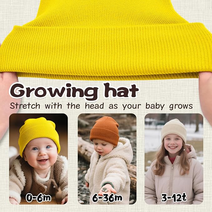 ZOORON Toddler Beanie Baby Beanies - Image 3