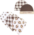 Hudson Baby Unisex Baby Cotton Bib and Headband Set by HudsonBaby