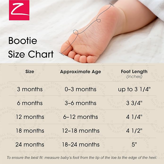 Zutano Baby Boys' Cozie Fleece Baby Booties - Image 4