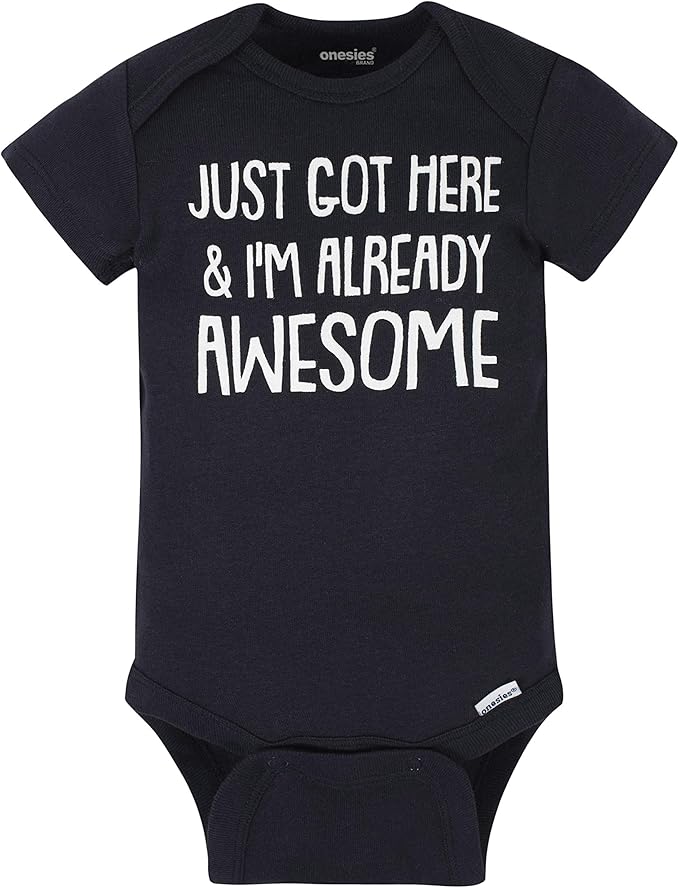 Onesies Brand Baby 8-pack Short Sleeve Mix & Match Bodysuits - Image 6