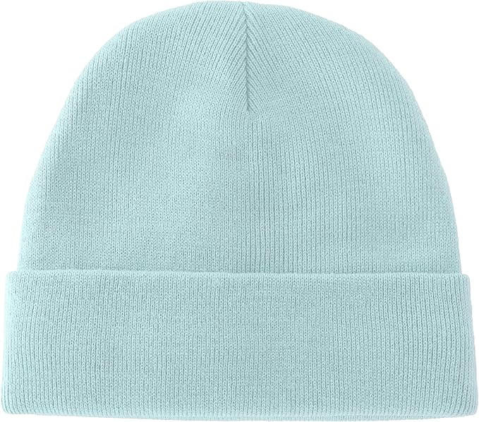 ROYBENS 100% Cotton Baby Beanie Cute Toddler Winter Hat Knit Caps Ages 0-8 | by ROYBENS