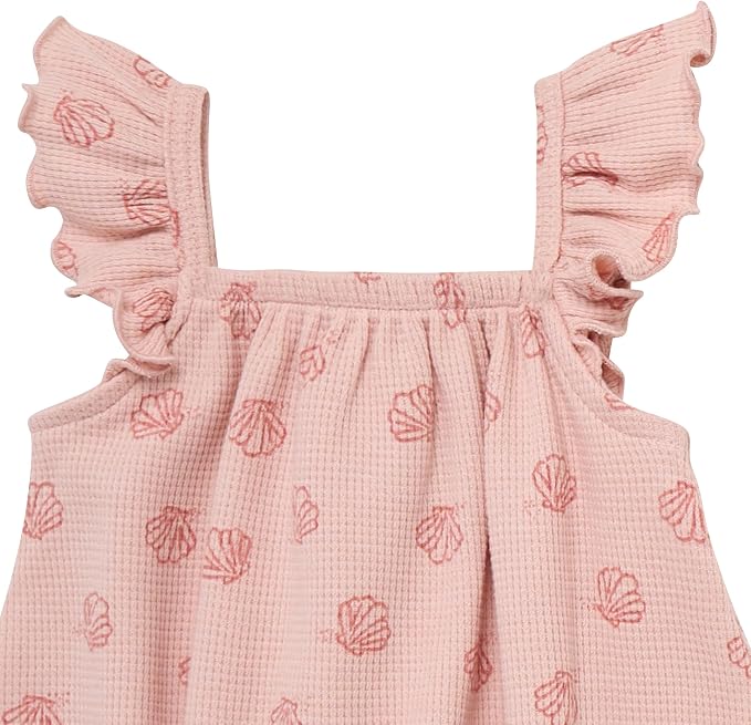 Modern Moments by Gerber Baby Girls' Mini Flutter Sleeve Bubble Romper - Image 2