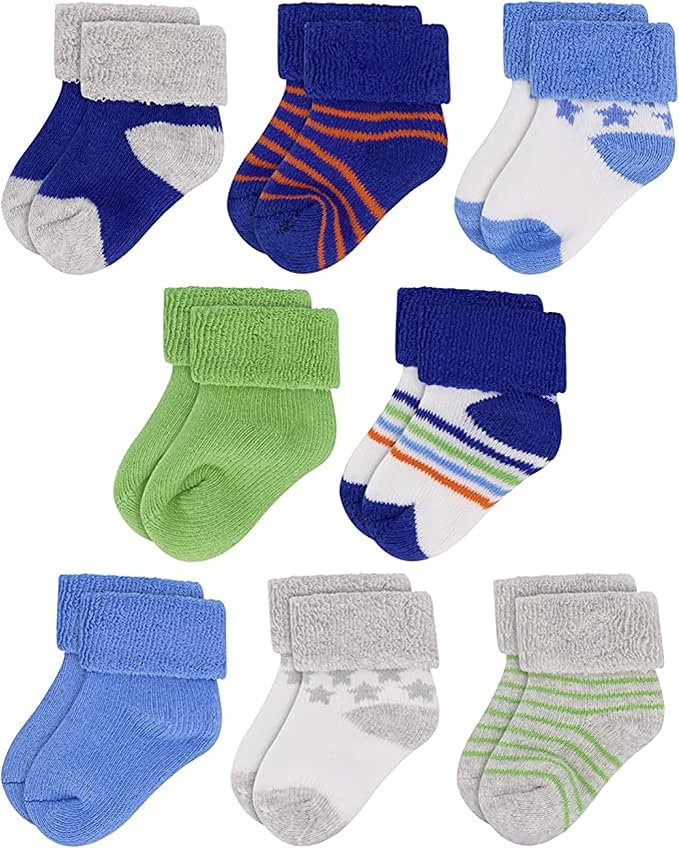 Rising Star Baby Sock, Toddler Sock, Kids Socks Multipacks by RisingStar
