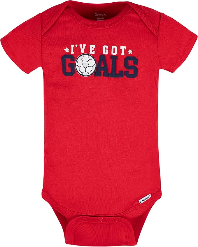 Gerber Baby Boys 8-Pack Short Sleeve Onesies Bodysuits - Image 4