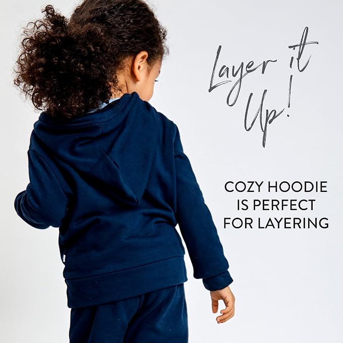 HonestBaby unisex-baby Light Weight Hoodie & Sweatpant Set 100% Organic Cotton - Image 3