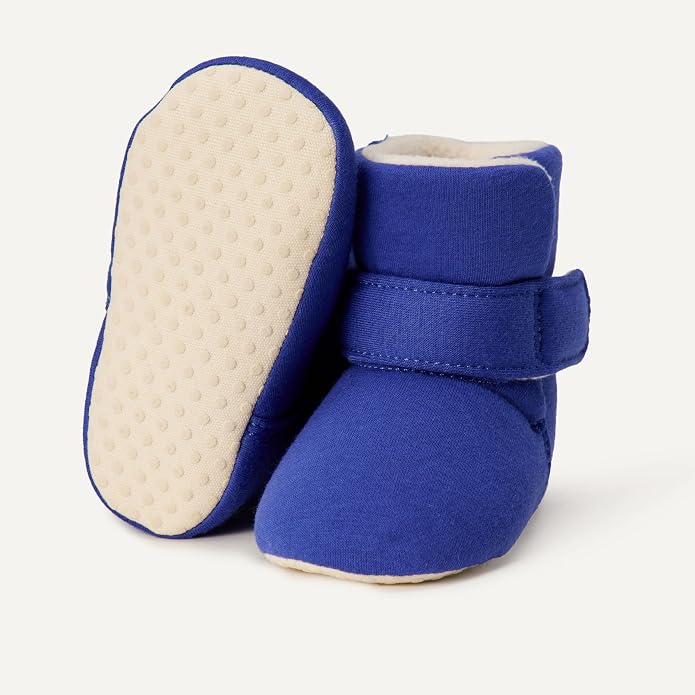 Amazon Essentials Unisex Babies' Soft Hook & Loop Booties, Infant Crib Shoes - Image 6