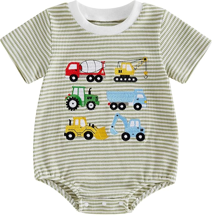 Newborn Baby Boy Girl Summer Clothes Funny Print Sweatshirt Romper Oversized by Lucikamy