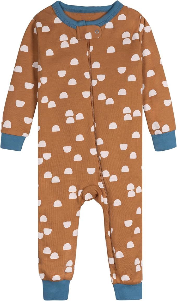 Onesies Brand Baby Boys' 3-pack Snug Fit One-piece Cotton Pajamas - Image 3