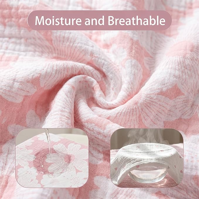 GLLQUEN BABY Muslin Swaddle Blankets - Image 5