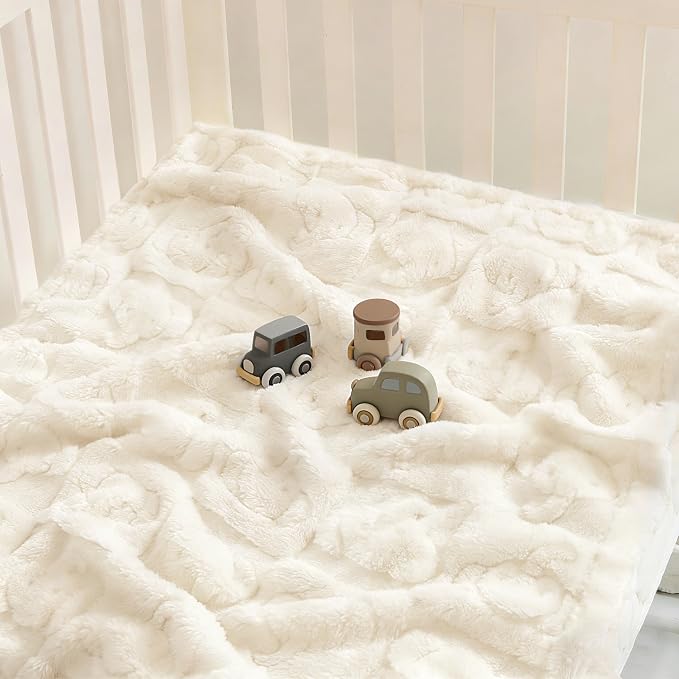 Pro Goleem Elephant Baby Blanket, Baby Fleece Blanket - Image 3