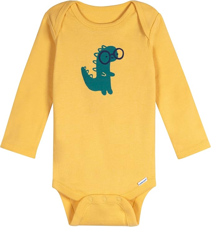 Onesies Brand Baby Boys & Girls 6-Pack Long Sleeve Bodysuits - Image 2