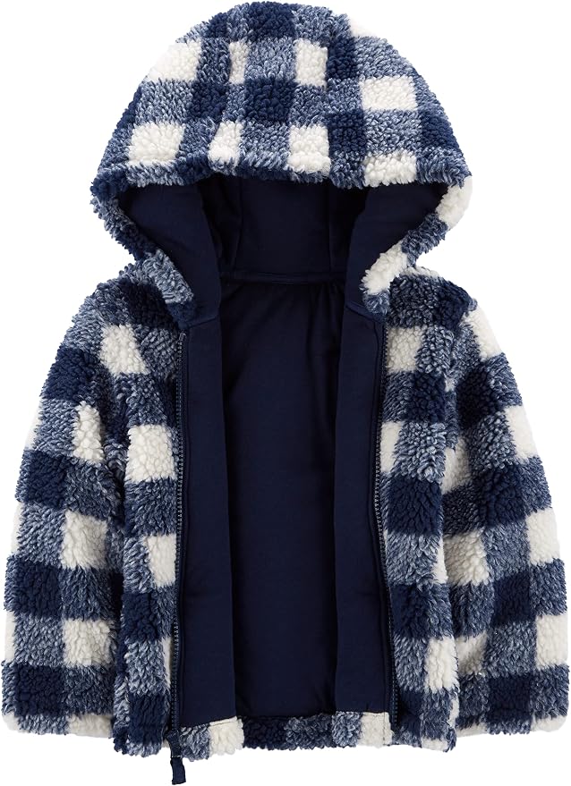 Simple Joys by Carter's Baby Hooded Sherpa Jacket - Image 3