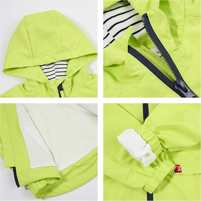 Volunboy Toddler Boys Spring Windbreaker Lightweight Jacket | baby boy - Image 5