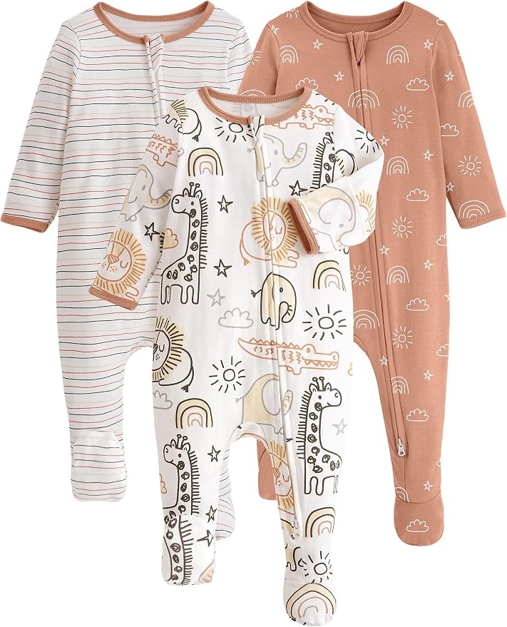 Yoofoss Baby Pajamas 100% Organic Cotton Baby Sleepers by YOOFOSS