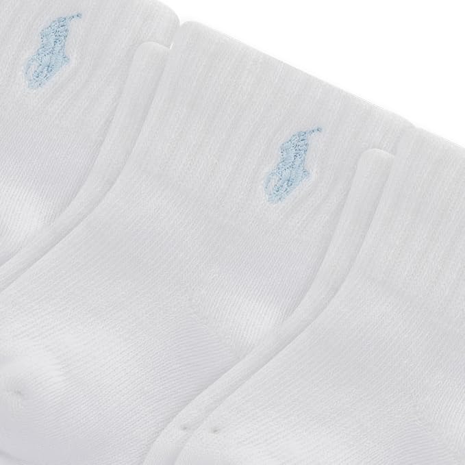 Polo Ralph Lauren Baby’s Classic Sport Ankle Socks, 6 Pair Pack, Soft Stretchy - Image 2