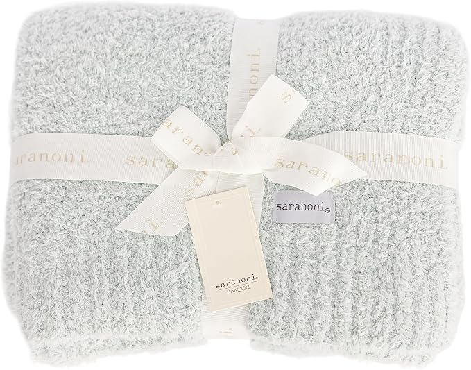 Saranoni Bamboni Luxury Baby Blanket | Cozy & Soft Plush Receiving Blankets | by SaranoniLuxuryBlankets