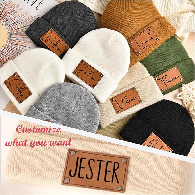 Custom Baby Beanie Hats for Kids, Personalized Toddler Beanies Winter Hat - Image 3