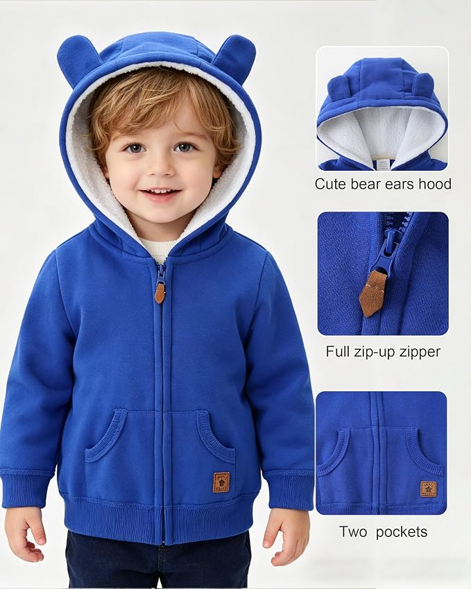 Baby Boy Clothes Jackt Girl Baby Hoodie Coat Outerwear Fall Spring | Baby Boy - Image 5