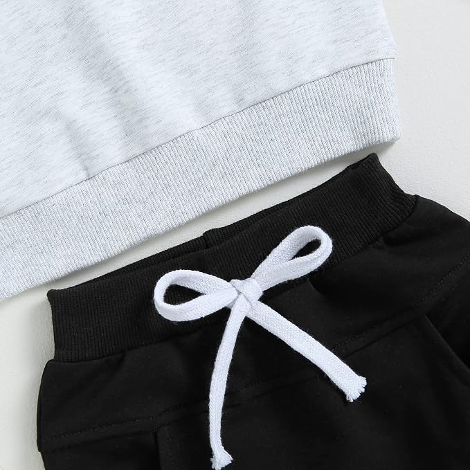 Baby Boy Clothes Infant Hoodie Set Long Sleeve Sweatshirts - Image 6