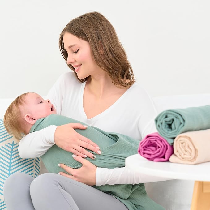 CottCare Baby Muslin Swaddle Blanket - Image 2