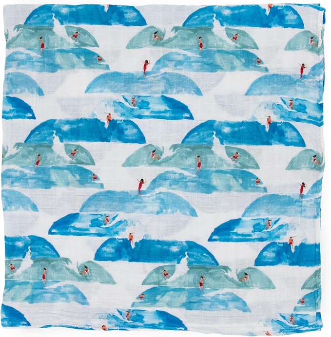 Little Unicorn Muslin Swaddle Blanket - Image 6
