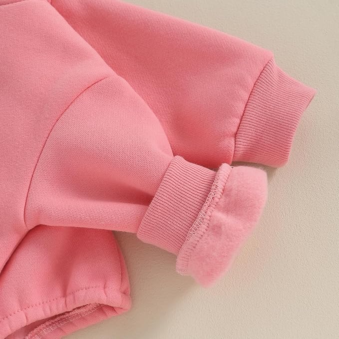VISGOGO Newborn Infant Baby Boy Girls Oversized Romper Little Dude Sweater Onesie Coming Home Outfit Neutral Clothes