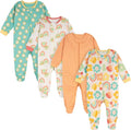Onesies Brand Baby Girls 4-Pack Sleep 'N Play Footies Multi Pack by OnesiesBrand